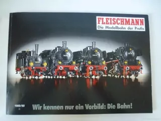 Katalog Fleischmann H0/N 1989-1990