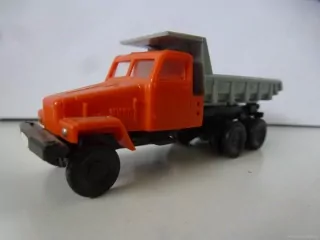 H0 Nákladní automobil valník - oranžový