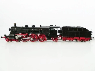 H0 Liliput Parní lokomotiva BR 18 OSVĚTLENÁ KOVOVÝ MODEL TOP