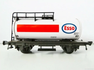 H0 Fleischmann Cisternový vůz plechový ESSO PĚKNÝ STAV