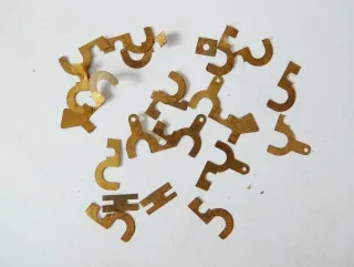 H0 SET 20 ks Měděné náhradní díly