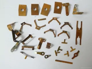 H0 MIX SET 30 ks Měděné náhradní díly