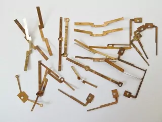 H0 MIX SET 25 ks Měděné náhradní díly