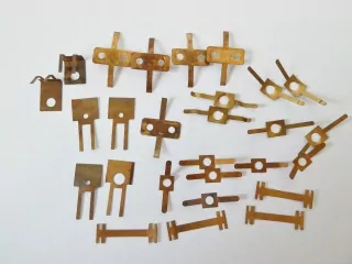H0 MIX SET 27 ks Měděné náhradní díly