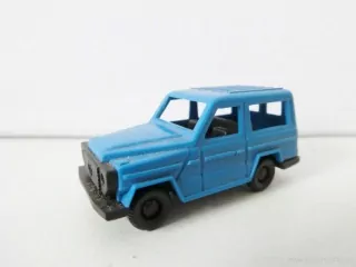 H0 Osobní automobil modrý Mercedes 300GD
