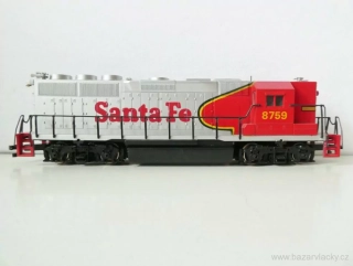 H0 BACHMANN - Dieselová lokomotiva Santa Fe 8759 TOP STAV