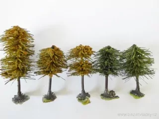 Strom jehličnatý - 5 ks ( 6,5 - 9 cm )
