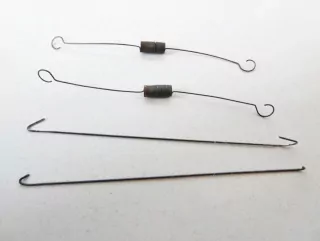 MIX 4 ks - Pérka, drátky (délka 6 a 6,5 cm)