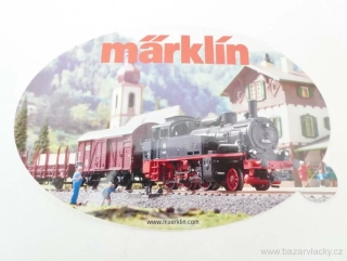 Märklin Samolepa s lokomotivou ( 14,5 x 9,5 cm )