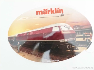 Märklin Samolepa s lokomotivou ( 14,5 x 9,5 cm )
