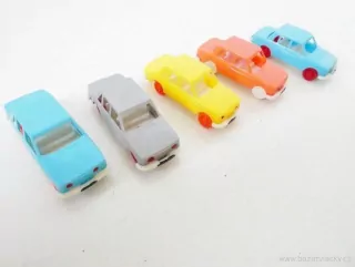 H0 SET 5 ks Osobní automobil Wartburg