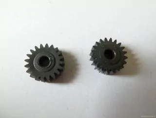 SET 2 ks Ozubený převod průměr 11 mm, výška 4 mm