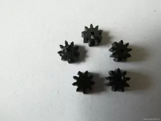 SET 5 ks Ozubený převod průměr 5,5 mm, výška 3 mm