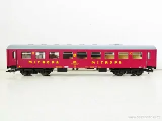 H0 TILLIG - Jídelní vůz MITROPA 50 50 88-45 020-8 DR OSVĚTLENÝ