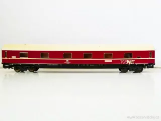 H0 FLEISCHMANN - Lůžkový vůz TEN Trans Euro Nacht 61 80 71-41 849-4 DB OSVĚTLENÝ TOP STAV