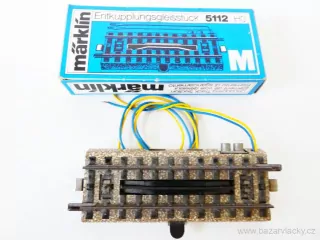 H0 MÄRKLIN 5112 Rozpojovací kolej (Engkupplungsgleisstück) NOVÁ v krabičce