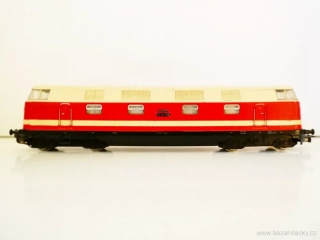 H0 GÜTZOLD Dieselová lokomotiva BR 180 128 DR PĚKNÝ STAV