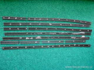 H0 SET 7 ks TILLIG  85125 FLEXI KOLEJ ( cca 89 cm )