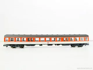 N FLEISCHMANN 7433 K Osobní středový vůz BR 914 2. tř. (pro motorový vůz BR 614) 914 006-2 DB AG TOP STAV NEPOUŽITÝ v krabičce