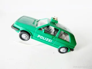 H0 Osobní automobil POLIZEI s LED osvětlením (maják)