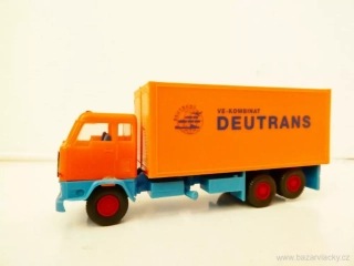 H0 Nákladní automobil VOLVO skříň DEUTRANS