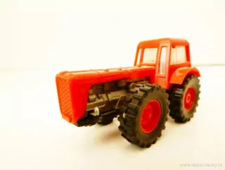 H0 Traktor červený