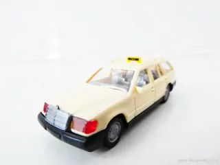 H0 Wiking 14901 TAXI Osobní automobil Mercedes Benz 230 TE NOVÉ V KRABIČCE