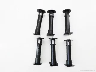 TT SET 6 ks Pouliční lampa neelektrická 3,5 cm