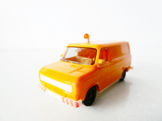 H0 HERPA Servisní dodávka Ford Transit s majákem oranžová TOP STAV