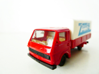 H0 HERPA Nákladní automobil VW LT valník s plachtou Fritz Wagener GmbH TOP STAV