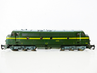 TT BTTB VEB PSV Dieselová lokomotiva NOHAB 202003 SNCB OSVĚTLENÁ PĚKNÝ STAV