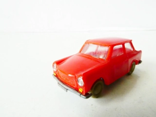 H0 Osobní automobil Trabant 601 červený PĚKNÝ STAV