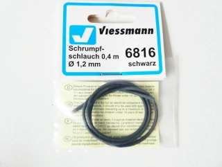 Viessmann 6816 Smršťovací bužírka Ø 1,2 mm - délka 40 cm - černá  NOVÉ orig. zabalené