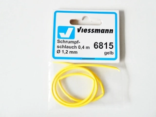 Viessmann 6815 Smršťovací bužírka Ø 1,2 mm - délka 40 cm - žlutá NOVÉ orig. zabalené