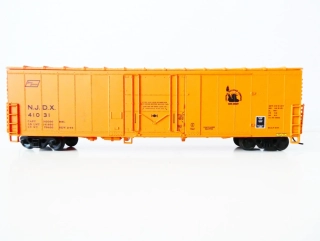 H0 Walthers 932-3460 Nákladní vůz oranžový s posuvnou stěnou N.J.D.X. 410 31 NEW JERSEY TOP STAV NEPOUŽITÝ v orig. krabičce