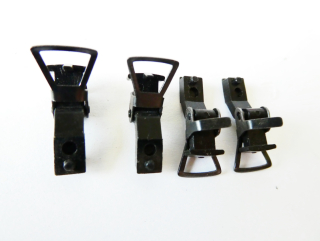 H0 SET 4 ks Spřáhlo plast s kovovým očkem délka cca 2,4 cm