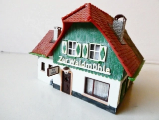 TT Vodní mlýn Zur Waldmühle s vodním kolem PĚKNÝ STAV