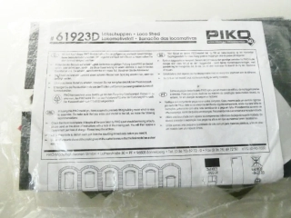  H0 PIKO 41923D Stavebnice - Výtopna - depo pro lokomotivu KOMPLETNÍ 