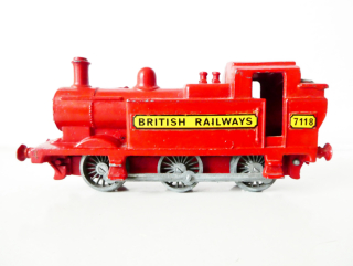 H0 PIKO Parní lokomotiva BRITISH RAILWAYS 7118 - CELOKOVOVÝ MODEL BEZ MOTORU