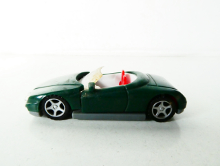 H0 Osobní automobil MERCEDES Cabriolet zelený PĚKNÝ STAV