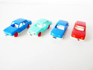 H0 SET 4  ks Osobní automobil Wartburg