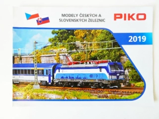 H0/TT PIKO Katalog 2019 - Modely českých a slovenských železnic