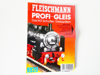 H0 Fleischmann PROFI-GLEIS Plány kolejišť