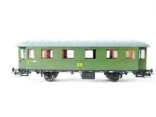 H0 SACHSENMODELLE 14207.1 Osobní vůz 343-220 DR TOP STAV NEPOUŽITÝ v originální krabičce včetně doplňků