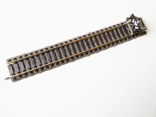 H0 Fleischmann 6101 Kolej rovná 200 mm se zarážedlem TOP STAV 