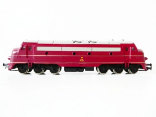 H0 PIKO Dieselová lokomotiva My 1122 Nohab DSB OSVĚTLENÁ PĚKNÝ STAV