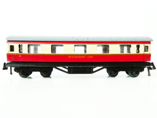 H0 TRIX TTR Jídelní vůz 4-osý zn. 451644 471304 BRIT PATS - KOVOVÝ VŮZ - ANTIK PĚKNÝ STAV