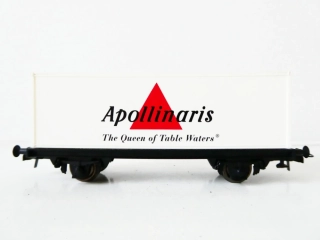 H0 ROCO Nákladní kontejnerový vůz Apollinaris The Queen of Table Waters TOP STAV NEPOUŽITÝ