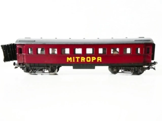H0 SCHICHT Jídelní vůz MITROPA OSVĚTLENÝ