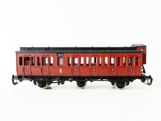 TT BTTB Osobní vůz s budkou brzdaře 3. tř. KPEV 1652 